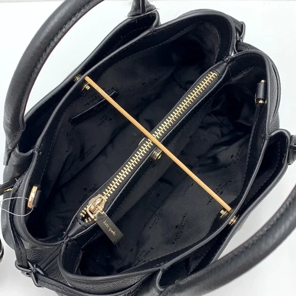Kate Spade Dumpling Small Satchel Bag in Black color - Picture 12 of 16